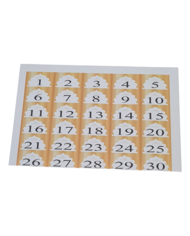 Ramazan Kalender Set mit Tüten